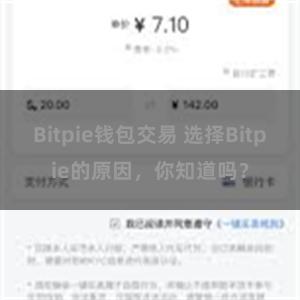 Bitpie钱包交易 选择Bitpie的原因，你知道吗？