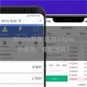 Bitpie转账 选择Bitpie的原因，你知道吗？