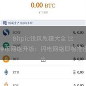 Bitpie钱包教程大全 比特币网络升级：闪电网络即将推出