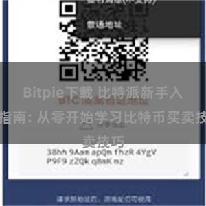 Bitpie下载 比特派新手入门指南: 从零开始学习比特币买卖技巧