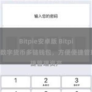 Bitpie安卓版 Bitpie支持数字货币多链钱包，方便便捷管理资产