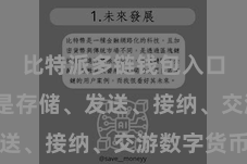 比特派多链钱包入口  无论是存储、发送、接纳、交游数字货币
